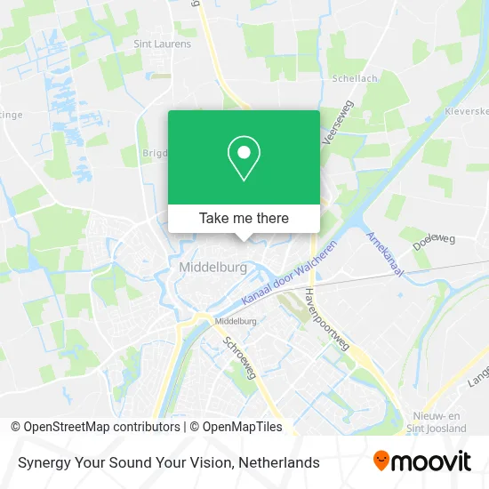 Synergy Your Sound Your Vision map