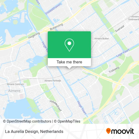 La Aurelia Design map