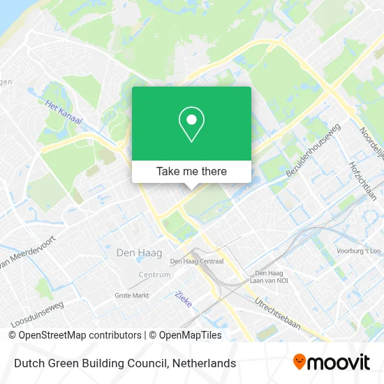 Dutch Green Building Council map