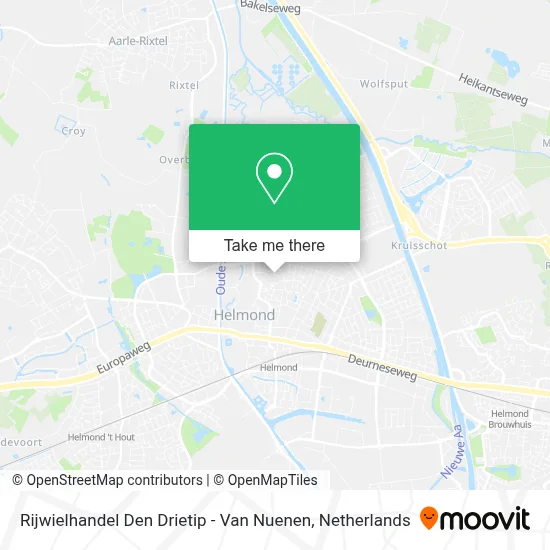 Rijwielhandel Den Drietip - Van Nuenen map