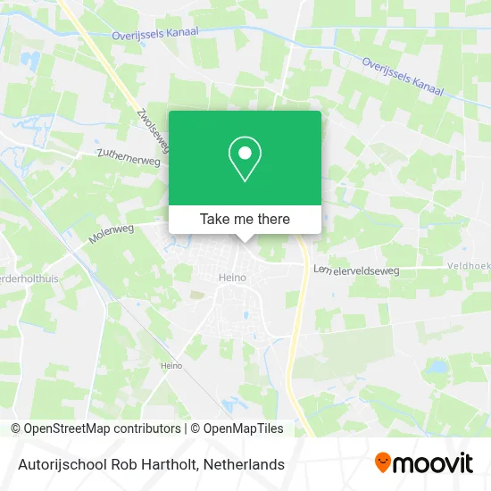 Autorijschool Rob Hartholt Karte