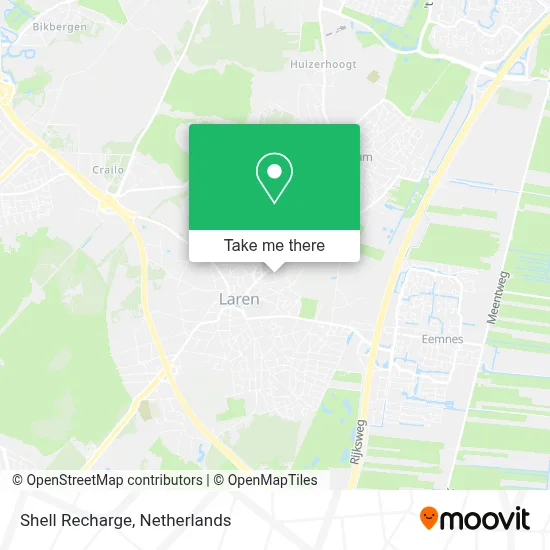Shell Recharge map