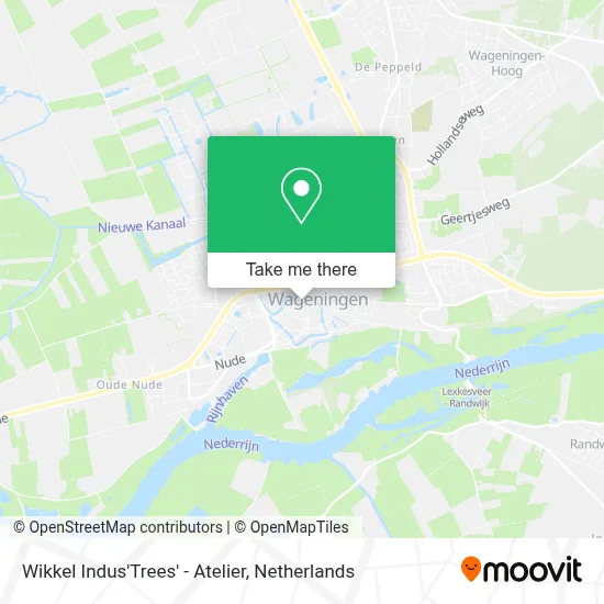 Wikkel Indus'Trees' - Atelier map