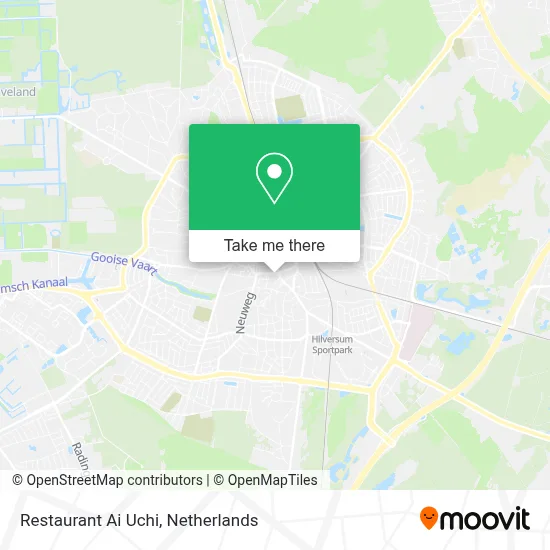 Restaurant Ai Uchi map
