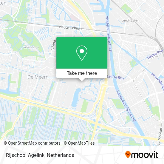 Rijschool Agelink map