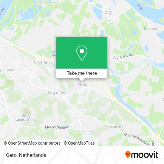 Gero map