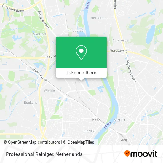 Professional Reiniger map
