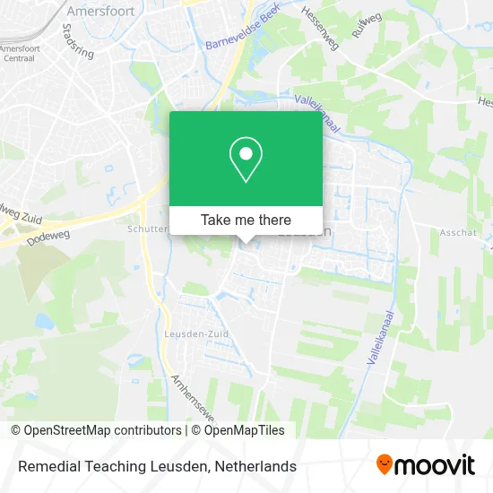 Remedial Teaching Leusden map