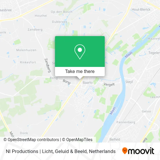 Nl Productions | Licht, Geluid & Beeld map