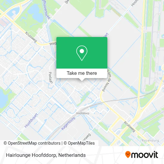 Hairlounge Hoofddorp map
