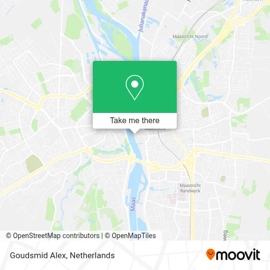 Goudsmid Alex map