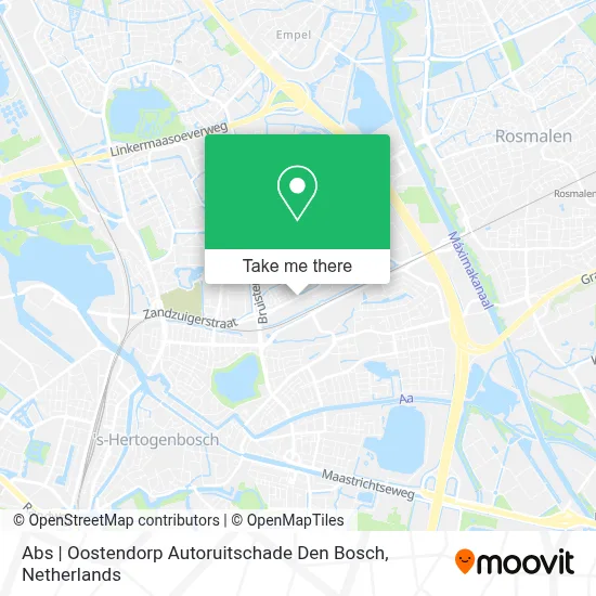Abs | Oostendorp Autoruitschade Den Bosch map