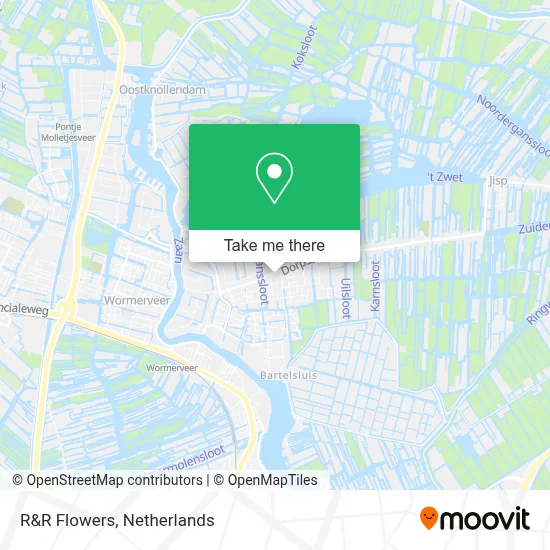 R&R Flowers map