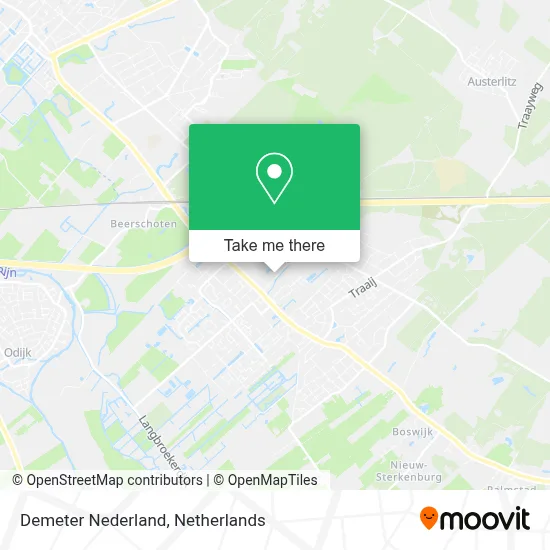 Demeter Nederland map