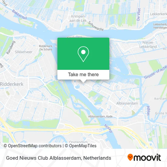 Goed Nieuws Club Alblasserdam map