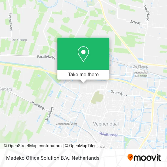 Madeko Office Solution B.V. map