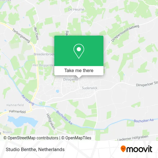Studio Benthe map