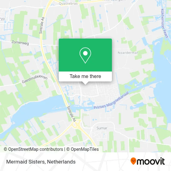 Mermaid Sisters map