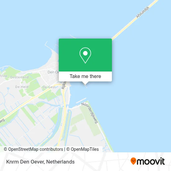 Knrm Den Oever map