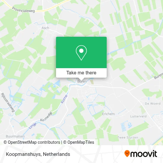 Koopmanshuys map