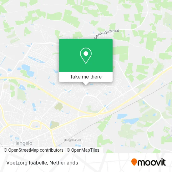 Voetzorg Isabelle map