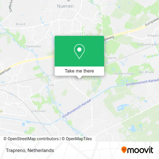 Trapreno map