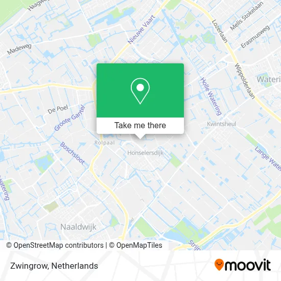 Zwingrow map