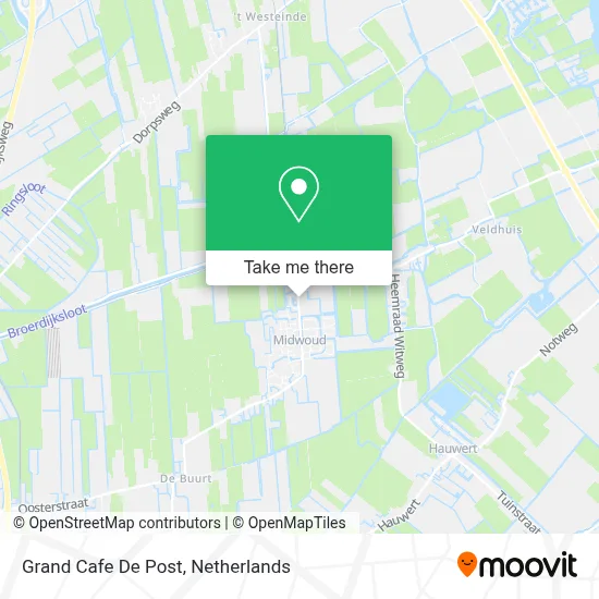 Grand Cafe De Post map
