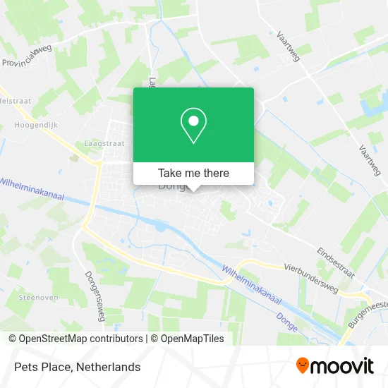 Pets Place map