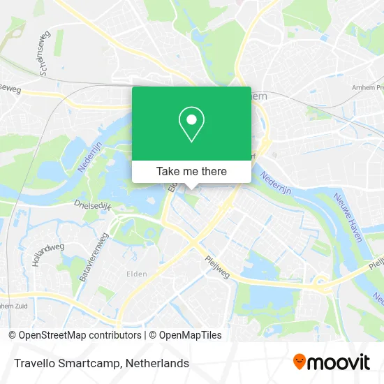 Travello Smartcamp map