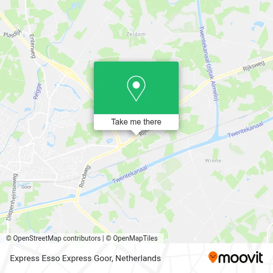 Express Esso Express Goor map