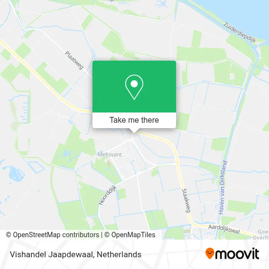 Vishandel Jaapdewaal map