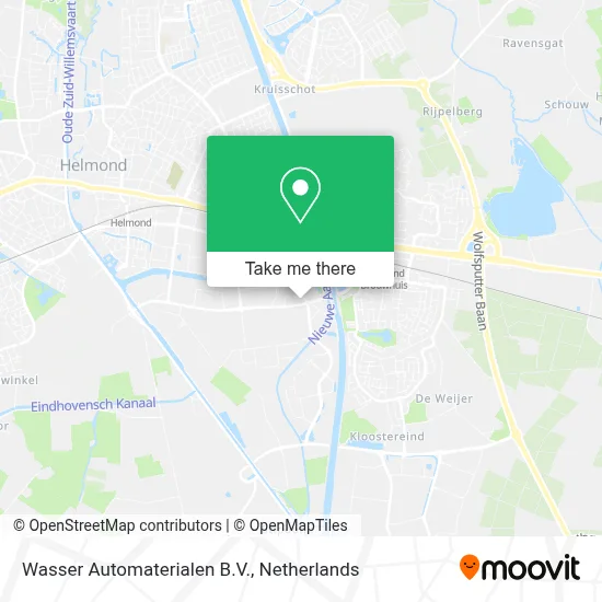 Wasser Automaterialen B.V. map