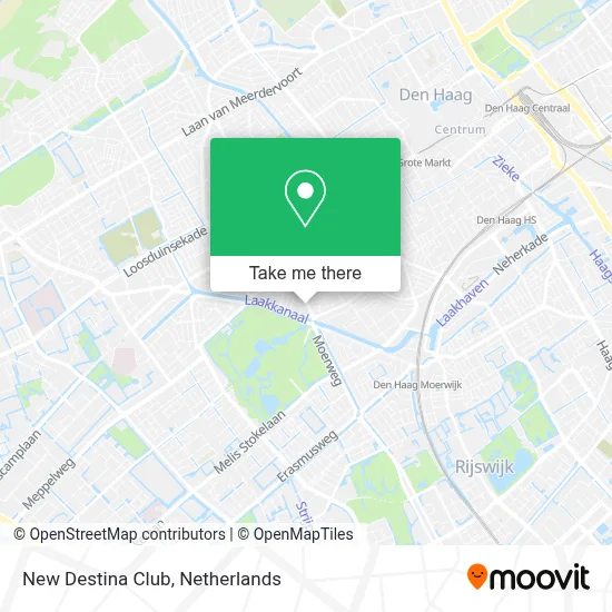 New Destina Club map
