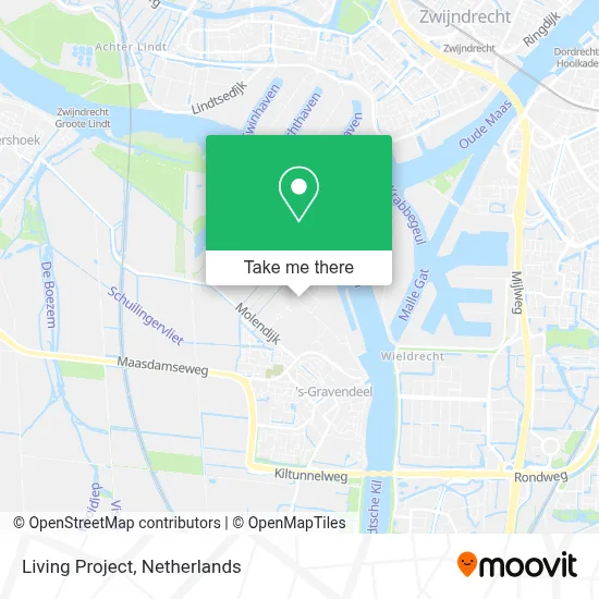 Living Project map