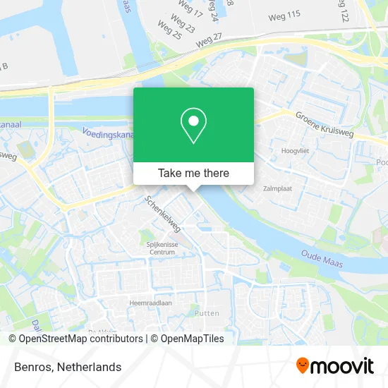 Benros map