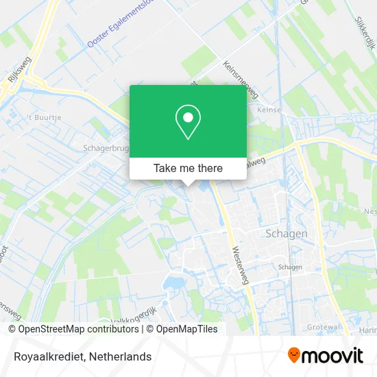 Royaalkrediet map