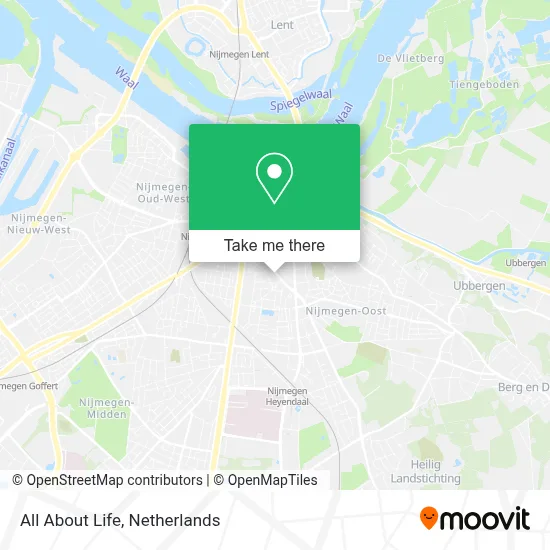 All About Life map