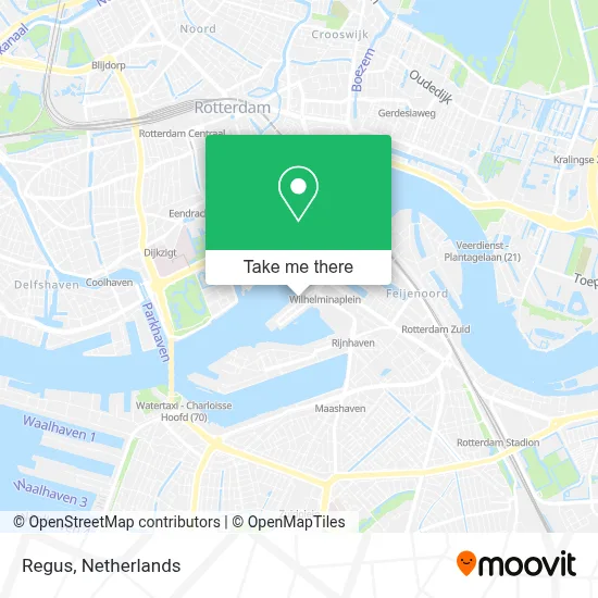 Regus map