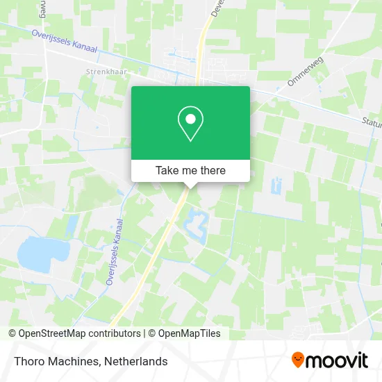 Thoro Machines map
