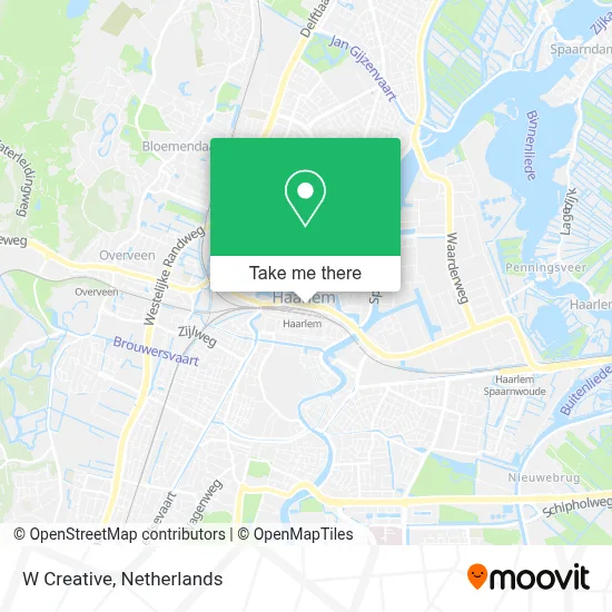 W Creative map