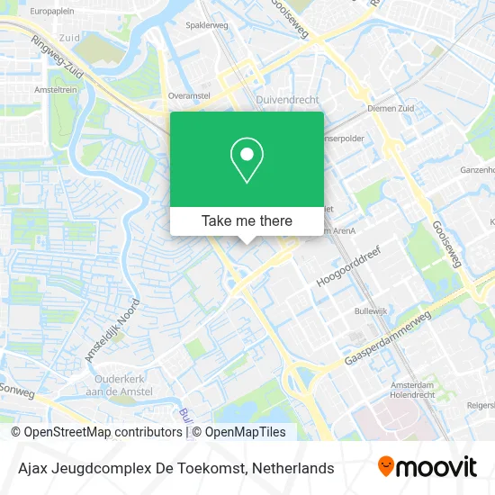 Ajax Jeugdcomplex De Toekomst map