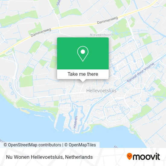 Nu Wonen Hellevoetsluis map