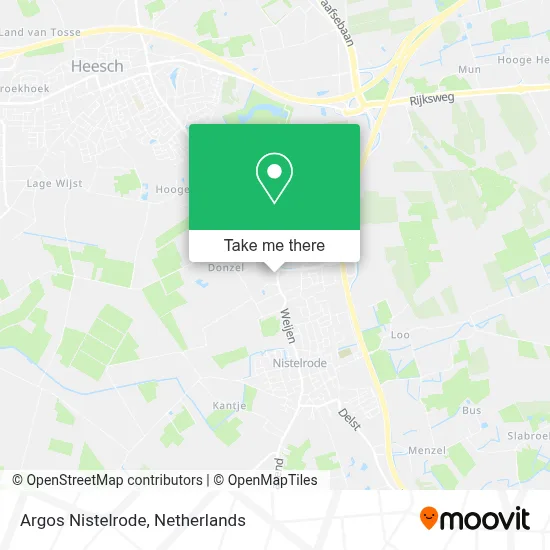 Argos Nistelrode map