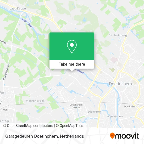 Garagedeuren Doetinchem map