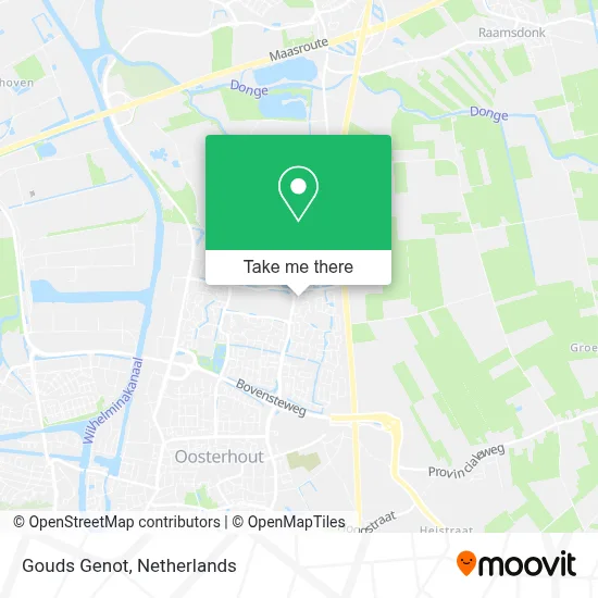 Gouds Genot map