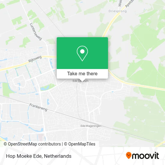 Hop Moeke Ede map