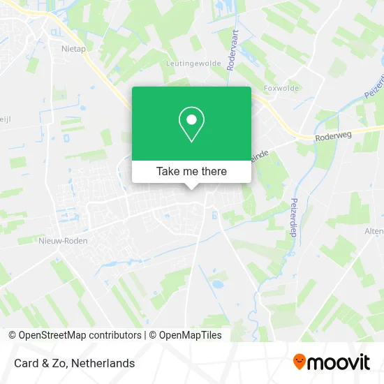 Card & Zo map