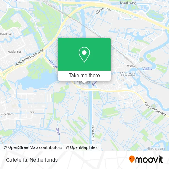 Cafetaria map