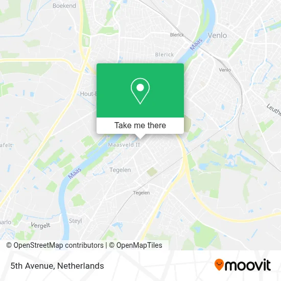 5th Avenue map